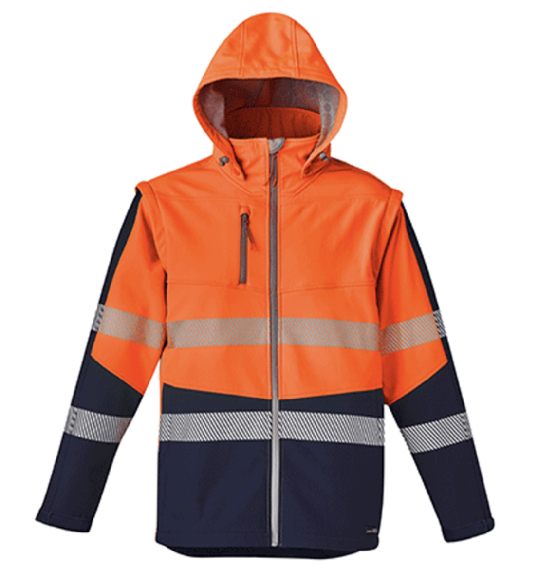 Picture of Unisex Streetworx 2 in 1 Stretch Softshell Taped Jacket